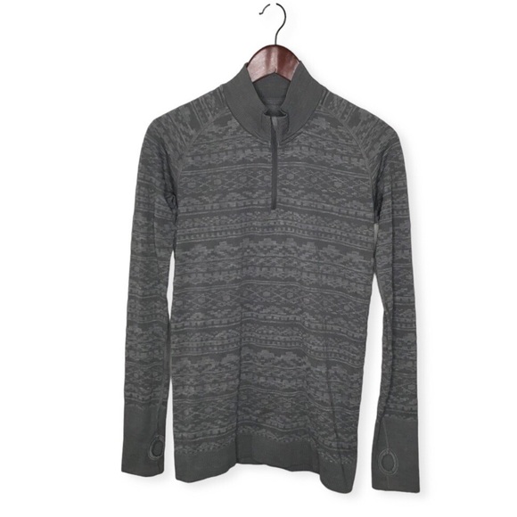Lululemon Rest Less 1/4 Zip Pullover in Heathered Grey. - Picture 1 of 10